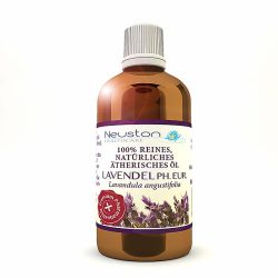   Lavendel Ph. Eur. - 100% reines und natürliches ätherisches Öl - 100 ml - Premium Pharmaqualität