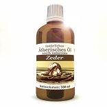 Zeder - 100% reines und natürliches ätherisches Öl - 100 ml