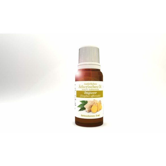 Neuston Healthcare Ginger - Zingiber officinale - 100% Pure and Natural Essential oil 5ml 
